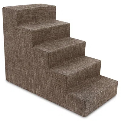 Best Pet Supplies Dog Stairs, Foam Steps for Small Dogs, Non-Slip Ramp - 5-Step | Wayfair Professional