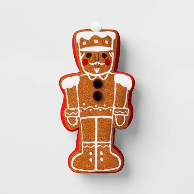 Christmas Gingerbread Nutcracker Pillow - Wondershop™ | Target