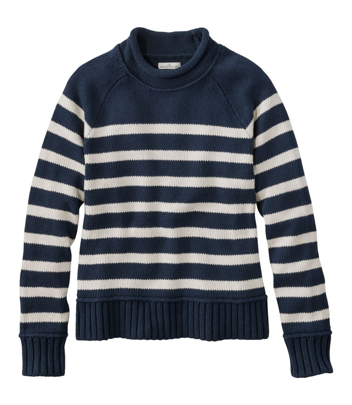 Women's Signature Original Cotton Sweater, Rollneck Novelty | L.L. Bean