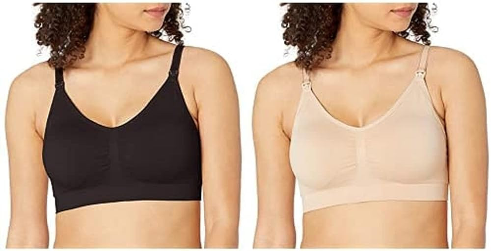 Motherhood Maternity Women’s Seamless Clip Down Nursing Bra S-3X | Amazon (US)