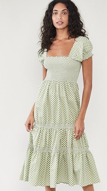 Square Neck Smocked Maxi Dress | Shopbop