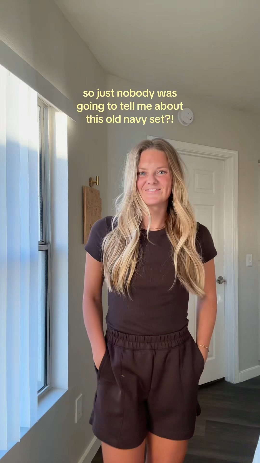 and the shorts feel so high quality too 🤌🏼 i got a medium in the top and a small in the bottoms 🤎 

old navy, old navy spring finds, matching set, brown set, spring fashion, spring outfit inspo 

#LTKootd #LTKSeasonal #LTKSaleAlert