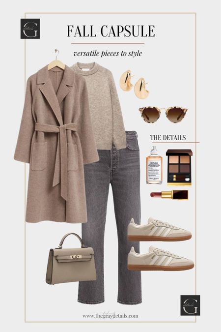 Fall outfit styling grey jeans 

#LTKstyletip #LTKshoecrush #LTKover40