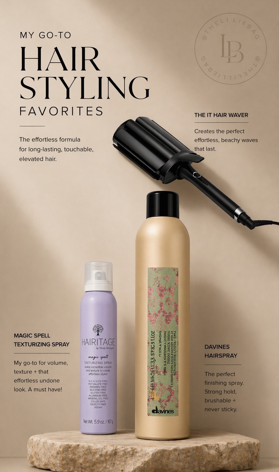 My everyday hair lineup 🤍 the exact combo I use for that effortless, undone wave

the waver everyone asks about + my go-to texture spray + a hairspray that actually holds without feeling crunchy

if you want that lived-in wave that lasts… this is it 🙌🏼



#LTKBeauty #LTKgrwm #LTKMothersDay