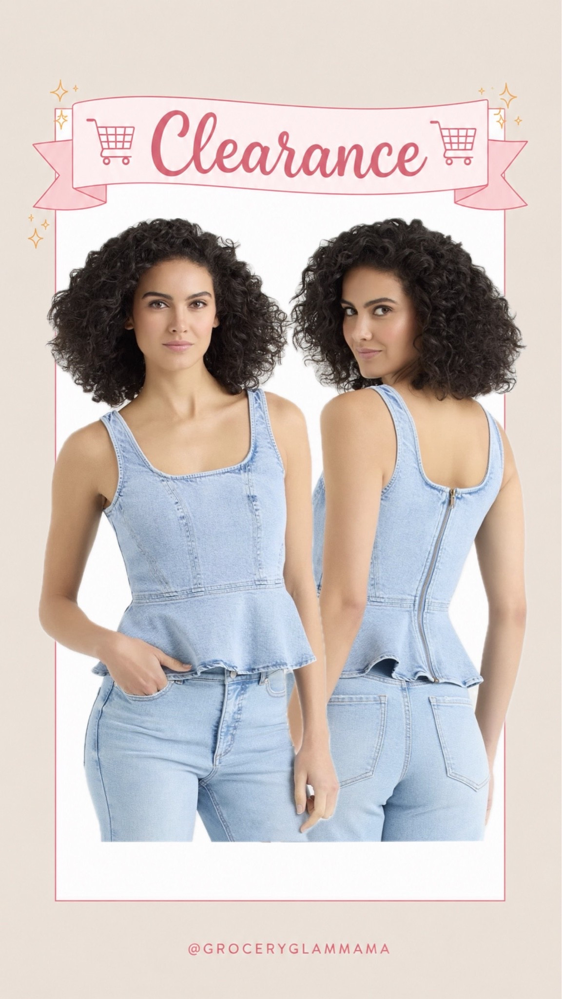 So cute and on clearance!!! It comes in a dark wash too!!

#LTKootd #LTKSaleAlert #LTKSeasonal