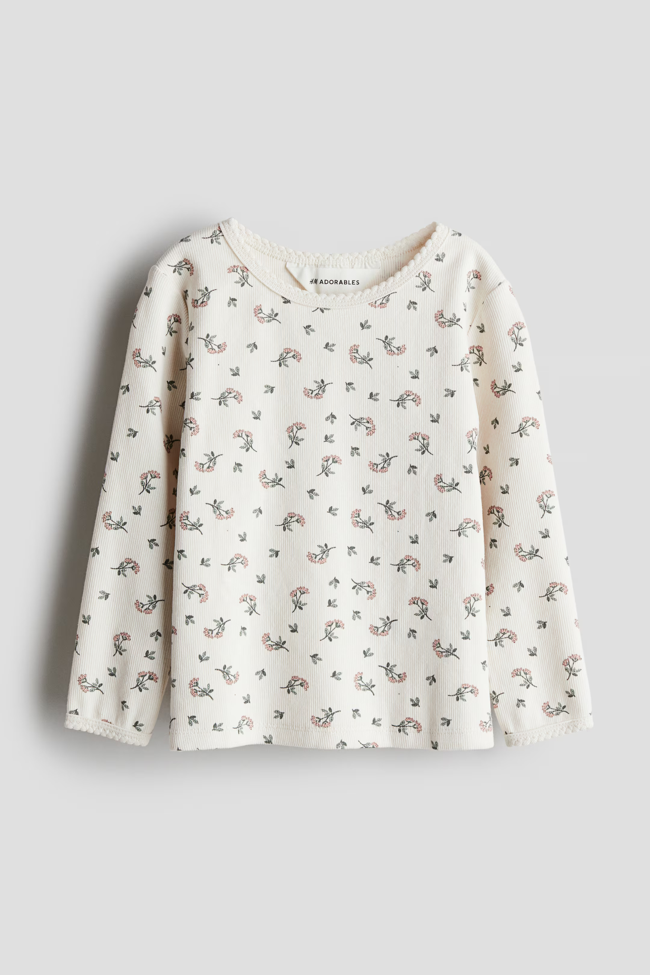 Ribbed Jersey Top | H&M (US + CA)