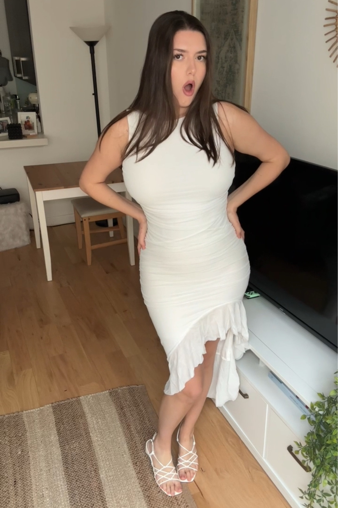 Cocktail, graduation & bridal dress 🤍🫶✨ wearing size L

#LTKWedding #LTKMidsize #LTKStyleTip