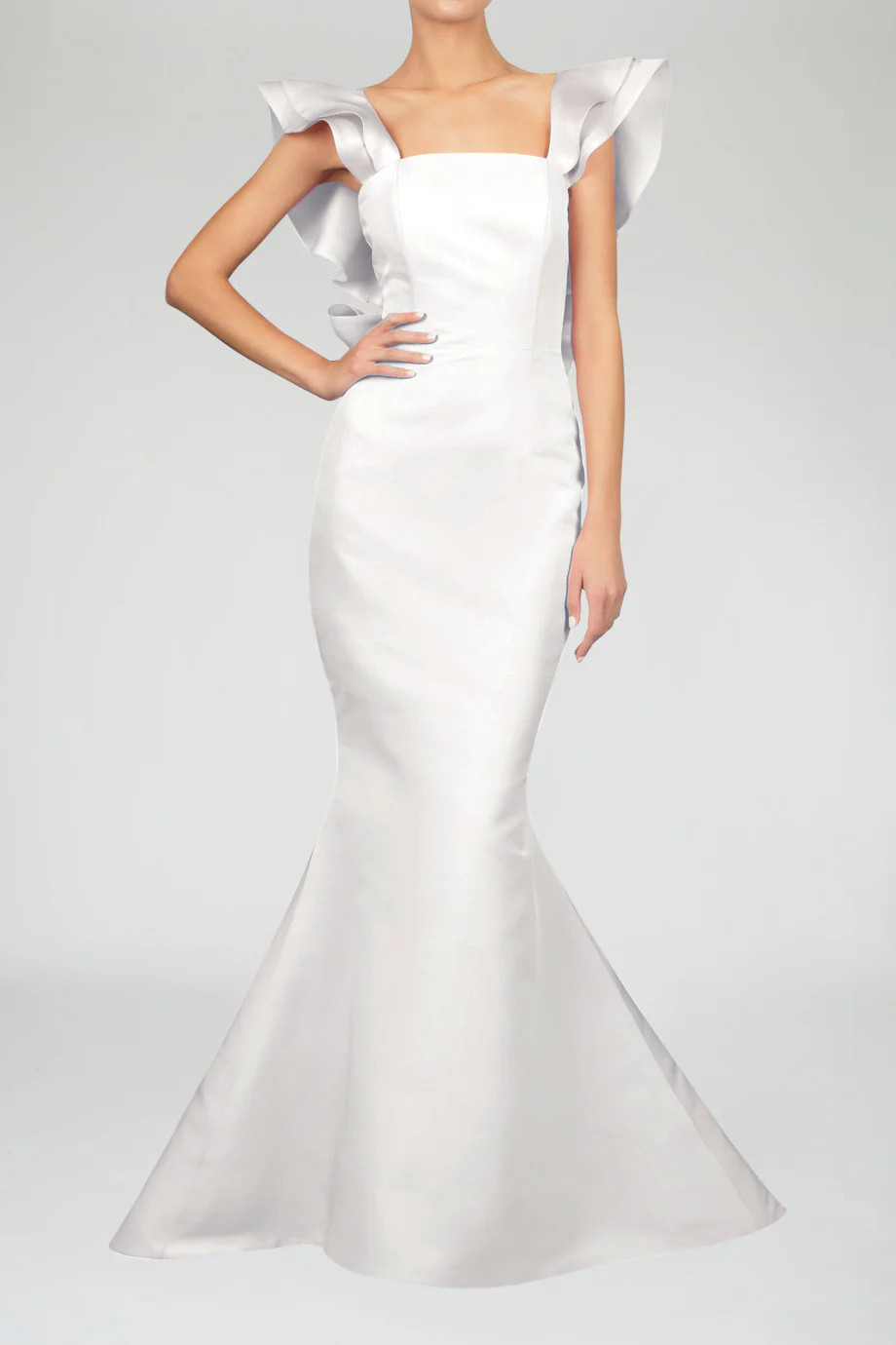 Amélie Silk Faille Mermaid Gown | ALEXIA MARIA