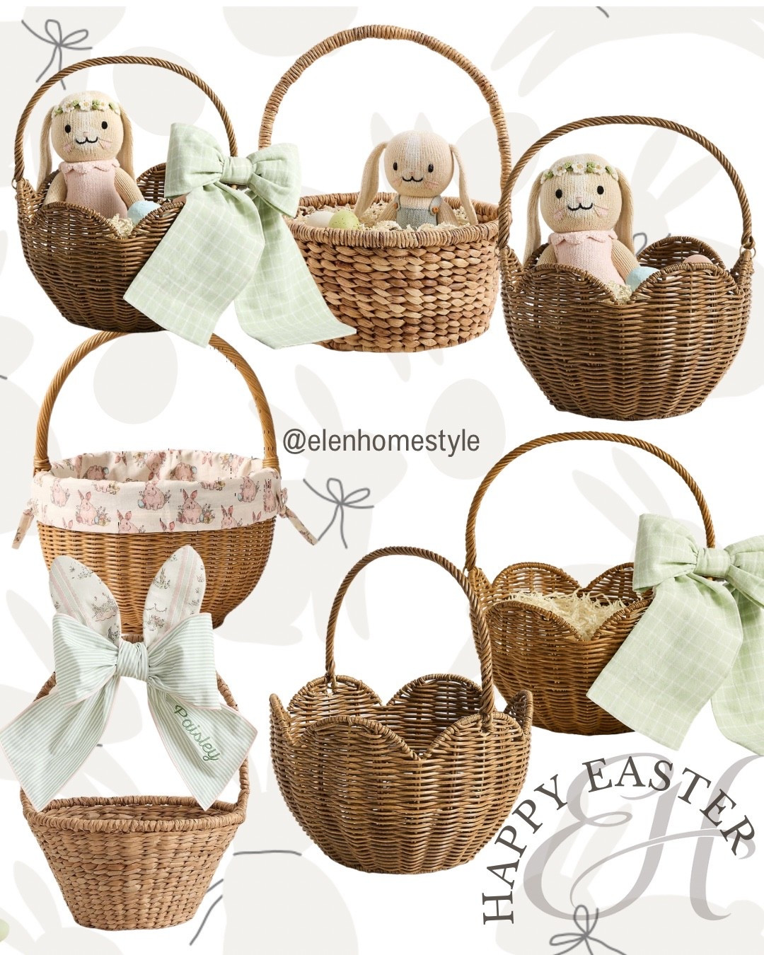 Sweet Easter basket ideas for spring decorating 🐰🌿 

#EasterDecor #EasterBasket #SpringDecor #EasterIdeas #CozyHome #SeasonalDecor #SpringStyling

#LTKSeasonal #LTKU #LTKHome