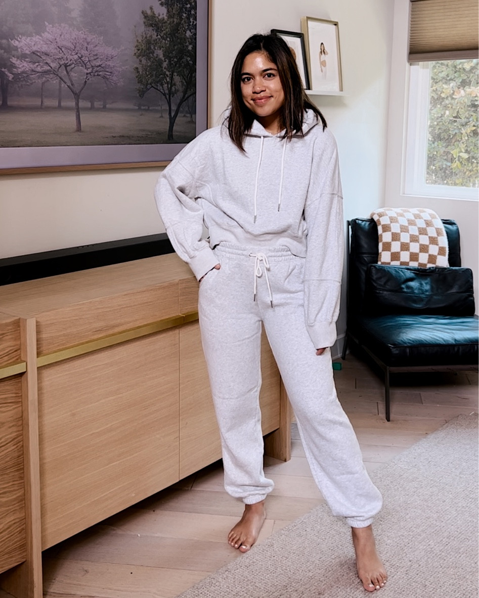 Always down for a matching sweat set! Set is on sale and runs TTS, comes in other colors and option for hoodie or half zip! 


#LTKsalealert #LTKSale #LTKunder100