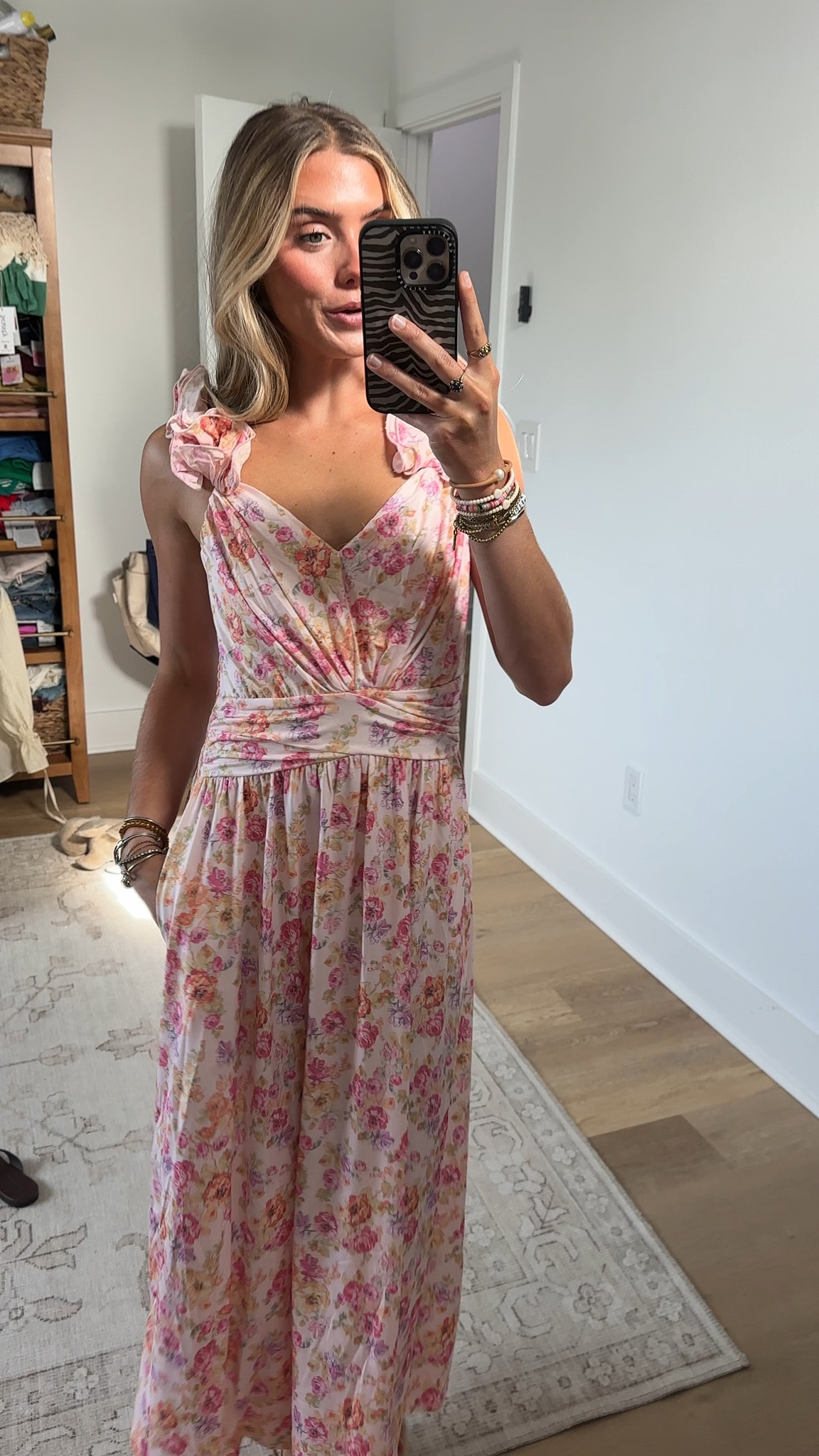 Amazon size small GRACE KARIN 2026 Women's Summer Floral Print Dress Sleeveless Casual Flowy Sundress A Line Ruffle Wedding Guest Outfit

#LTKootd #LTKWedding #LTKSaleAlert