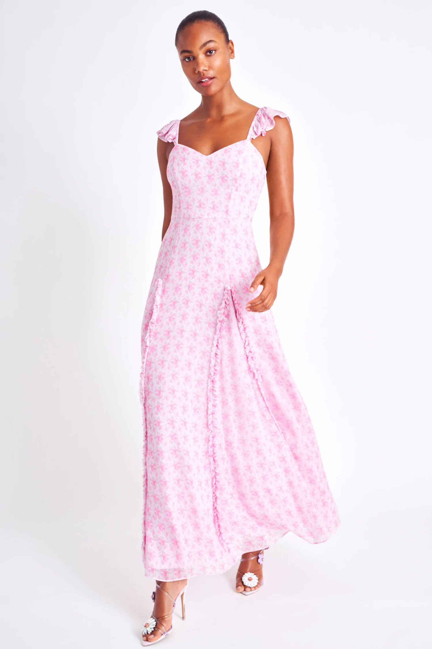 Tulonne Maxi Dress | LOVESHACKFANCY