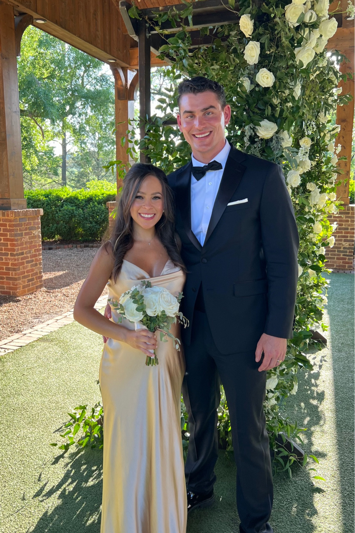 My husband’s slim fit tuxedo was OFF THE RACK at Men’s Warehouse! No tailoring needed and very affordable!

#LTKStyleTip #LTKMens #LTKWedding