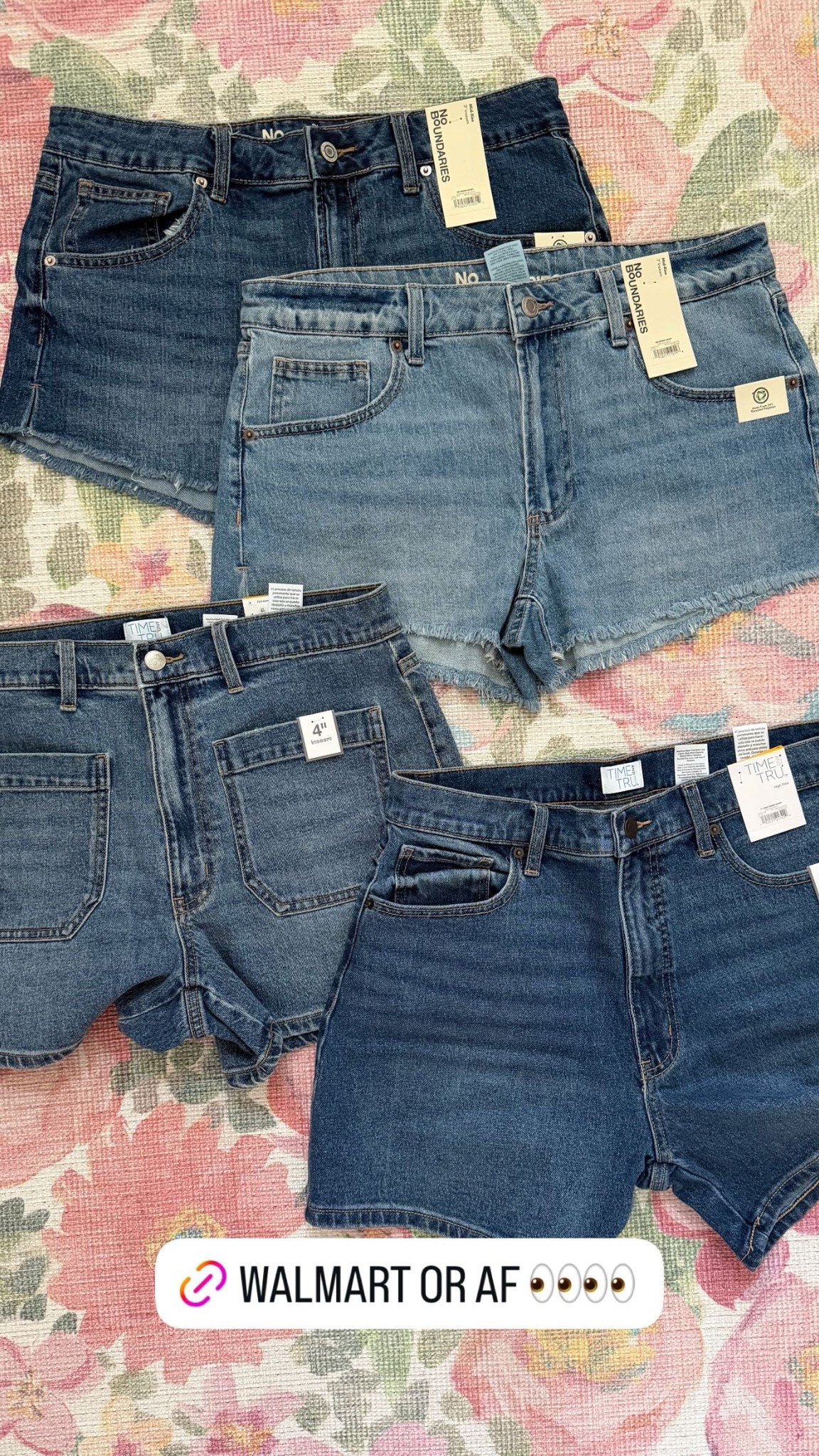 New jeans shorts from Walmart!!

#LTKSeasonal #LTKMidsize