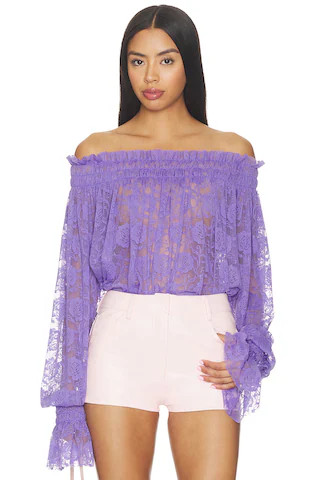 Favorite Long Sleeve Peasant Top in Lavender

              
    
        
        
            F... | Revolve Clothing (Global)