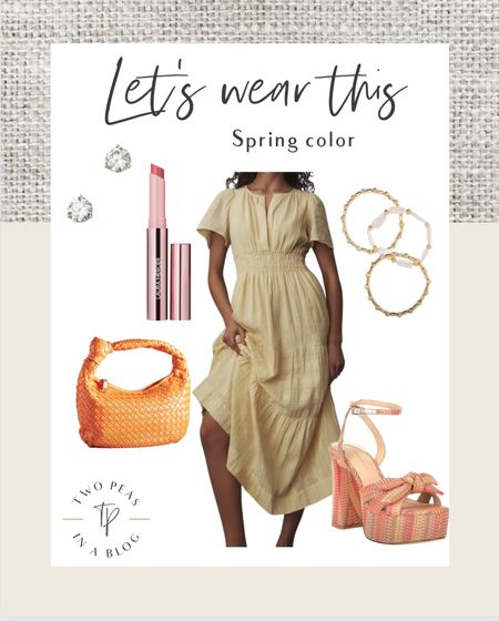 Spring maxi dress. Outfit idea. Style tip. Wedge sandal. Spring style. What to wear. 

#LTKshoecrush #LTKover40 #LTKSeasonal