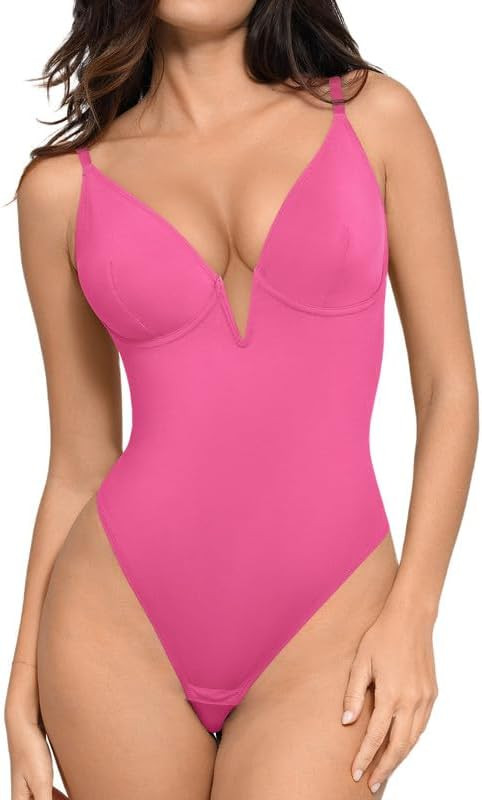 Popilush The Shapewear Bodysuits for Women - Tummy Control Shapewear with Underwire Strong Suppor... | Amazon (US)
