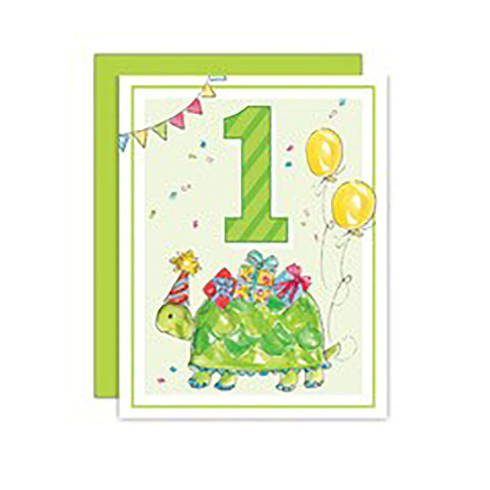 First Birthday Turtle Card | Paper Source