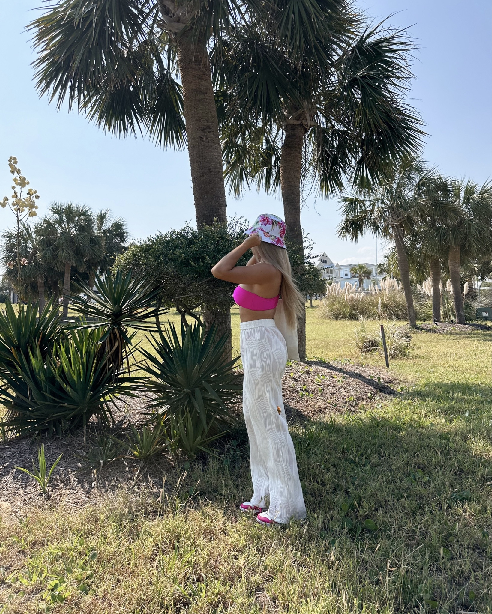 Last days to wear summer fits 💖 

This swimsuit is possibly my fav I own, I love the fit!! Also this is a reversible hat 😏

#LTKSwim #LTKFindsUnder50 #LTKSaleAlert