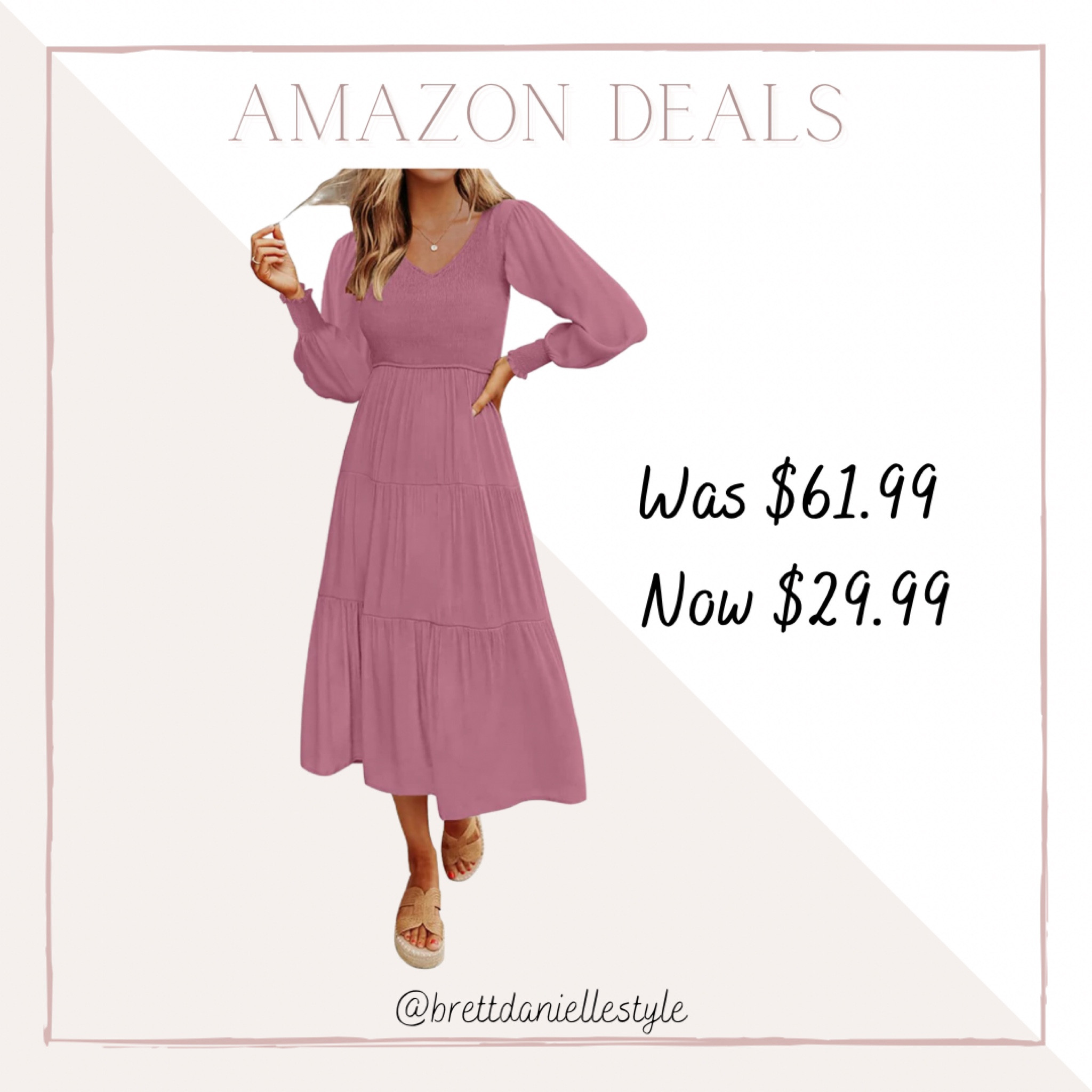 Amazon deal // dress on sale // Easter dress // spring dress // spring outfits // wedding guest

#LTKFind #LTKsalealert #LTKSeasonal