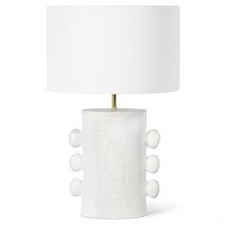 Regina Andrew Modern Classic White Metal Bedside Table Lamp - Small | Kathy Kuo Home
