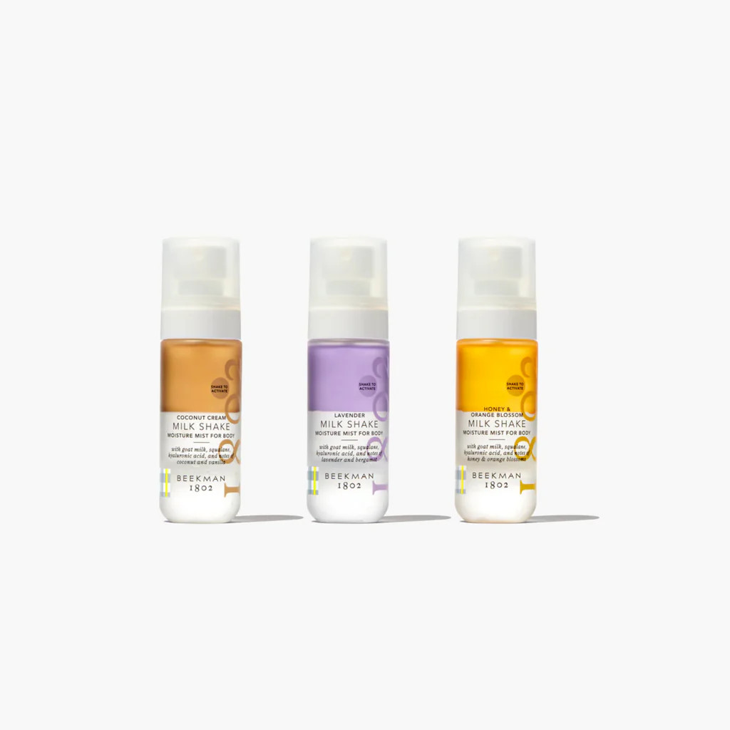 Milk Shake Moisturizing Body Mist Scent Sampler | Beekman 1802