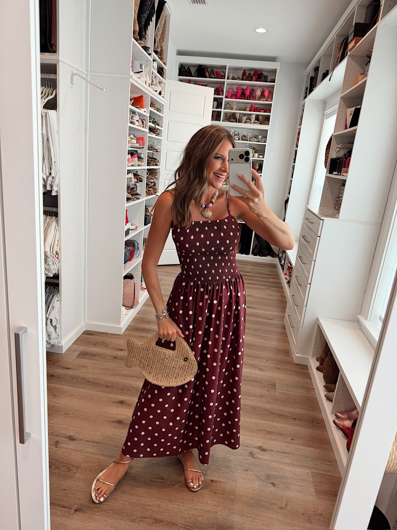 In a small dress, necklace, sandals and accessories - fits tts.

#LTKootd #LTKgrwm #LTKSeasonal