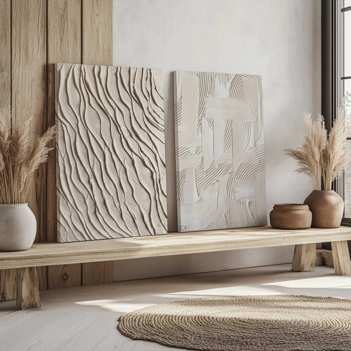 Wave Formations Duo I Set of 2 Canvas Prints (Set of 2) | Wayfair North America