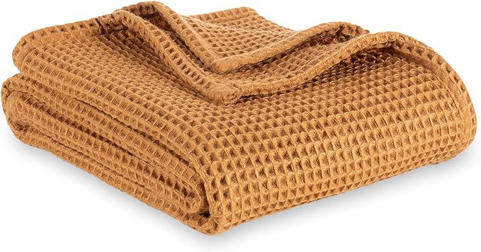 Berkshire Blanket-Waffle Lyra Acrylic Throw Blanket, Lightweight Soft Cozy Knitted Throw, 300GSM ... | Amazon (US)