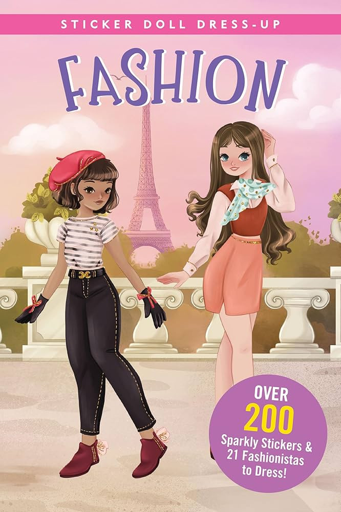 Fashion Sticker Doll Dress-Up | Amazon (US)