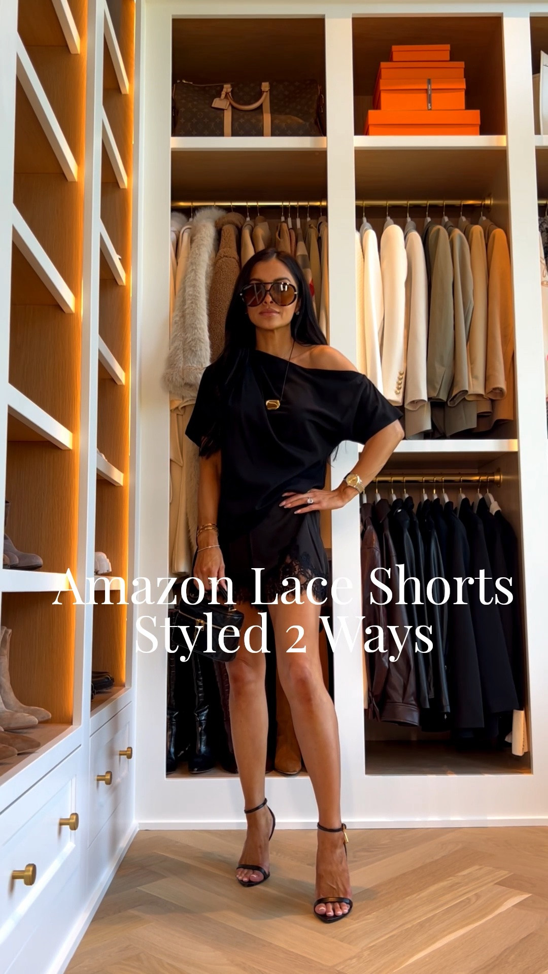 Amazon affordable summer outfit
My Amazon off the shoulder tee is on sale and under $20 - styled with lace shorts that look like reformation also under $20.

Chic summer outfit, affordable summer style, Amazon fashion haul, mom outfits

#LTKOver40 #LTKSaleAlert #LTKmomlife