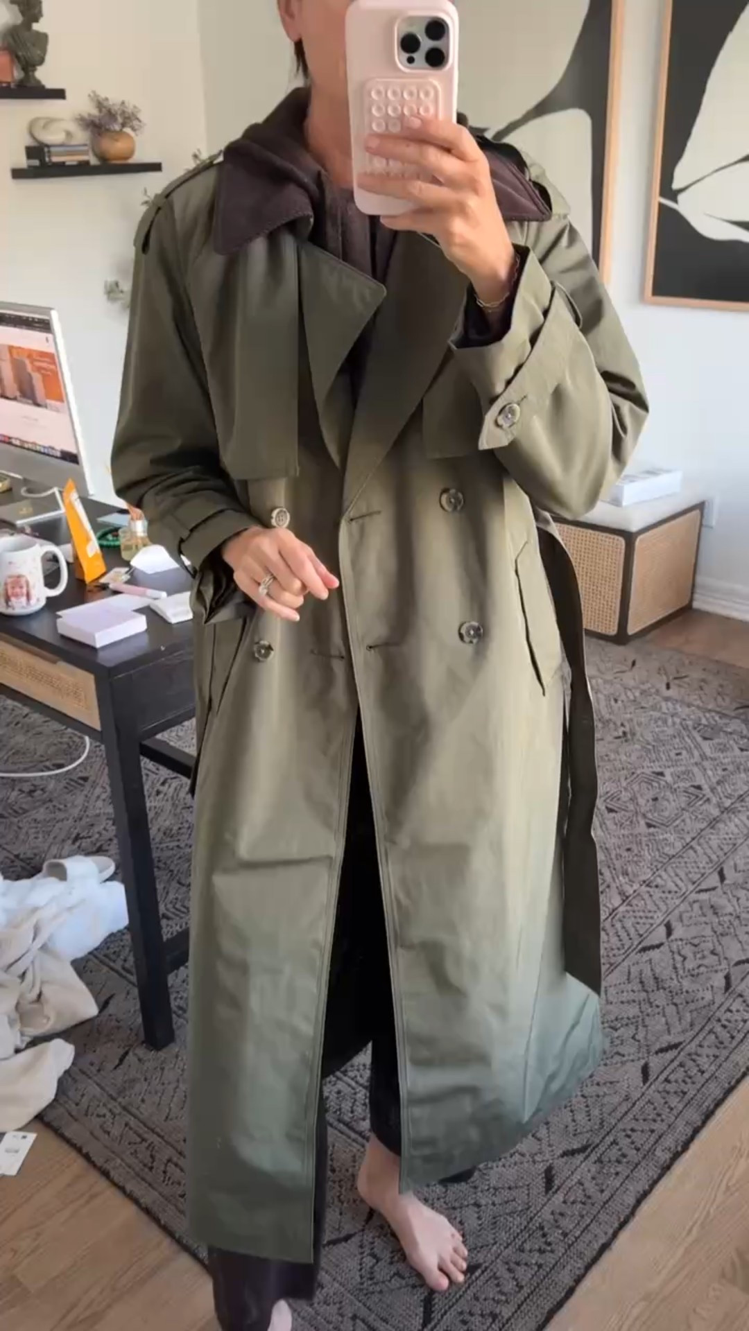 This Abercrombie trench coat is still available in Brown and Camel and on MAJOR sale this weekend! Be sure to use the code DENIMAF to save even more! 

#LTKTall #LTKootd #LTKSaleAlert