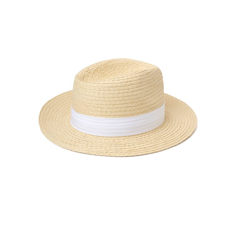 Time and Tru Women's Panama Hat with Clip | Walmart (US)