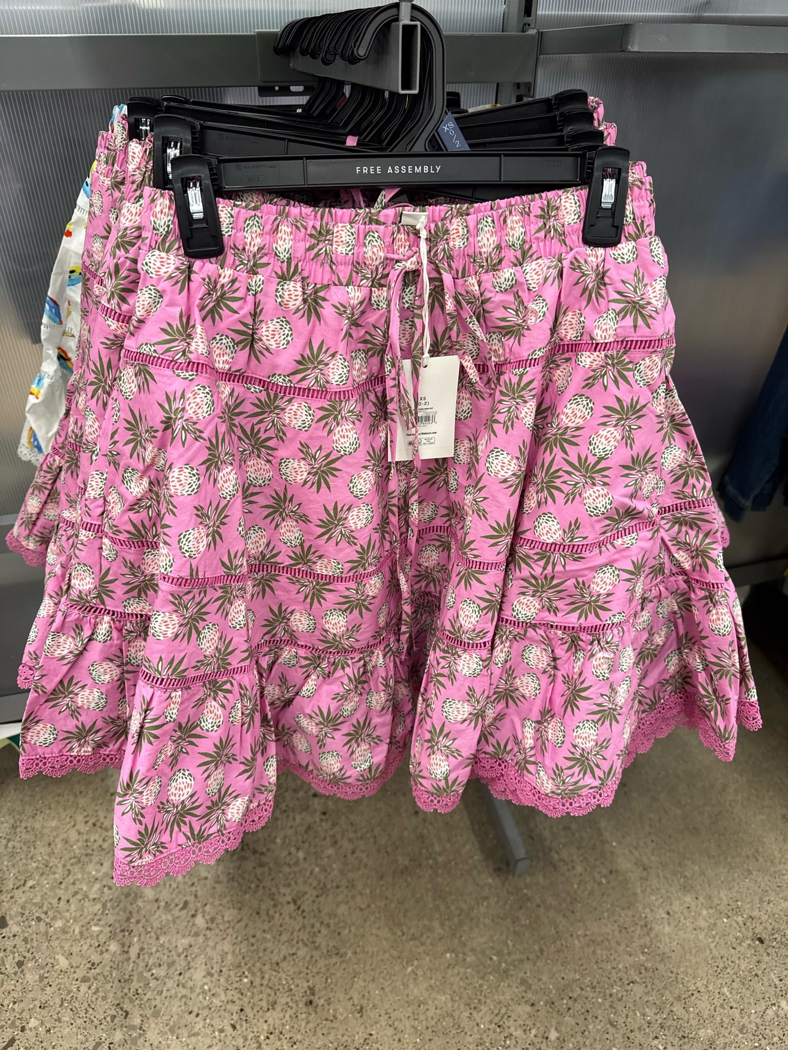 Walmart Free Assembly Women's and Women’s Plus Tiered Cotton Mini Skirt with Lace Trim, Sizes XS-4X

#LTKootd #LTKSeasonal #LTKTravel