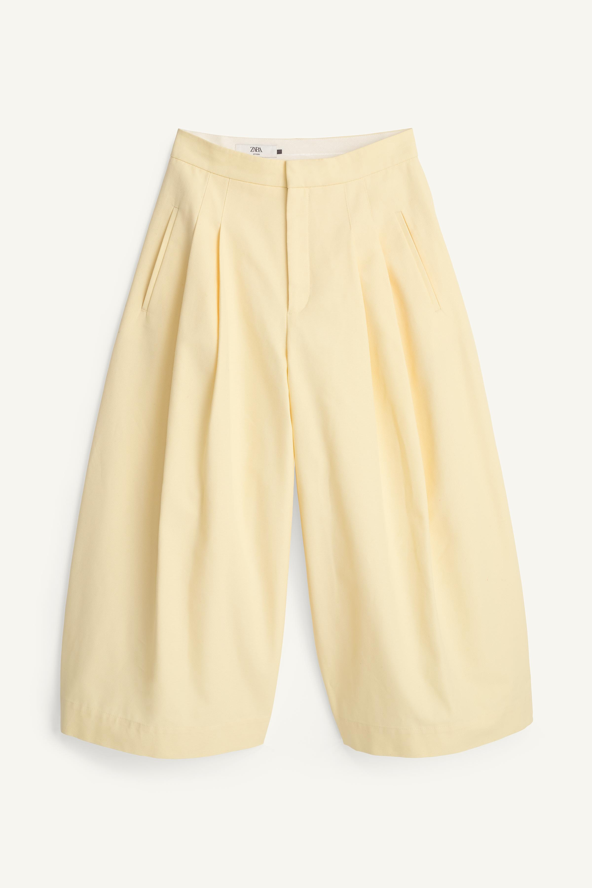 LIMITED EDITION PLEATED PANTS | Zara US