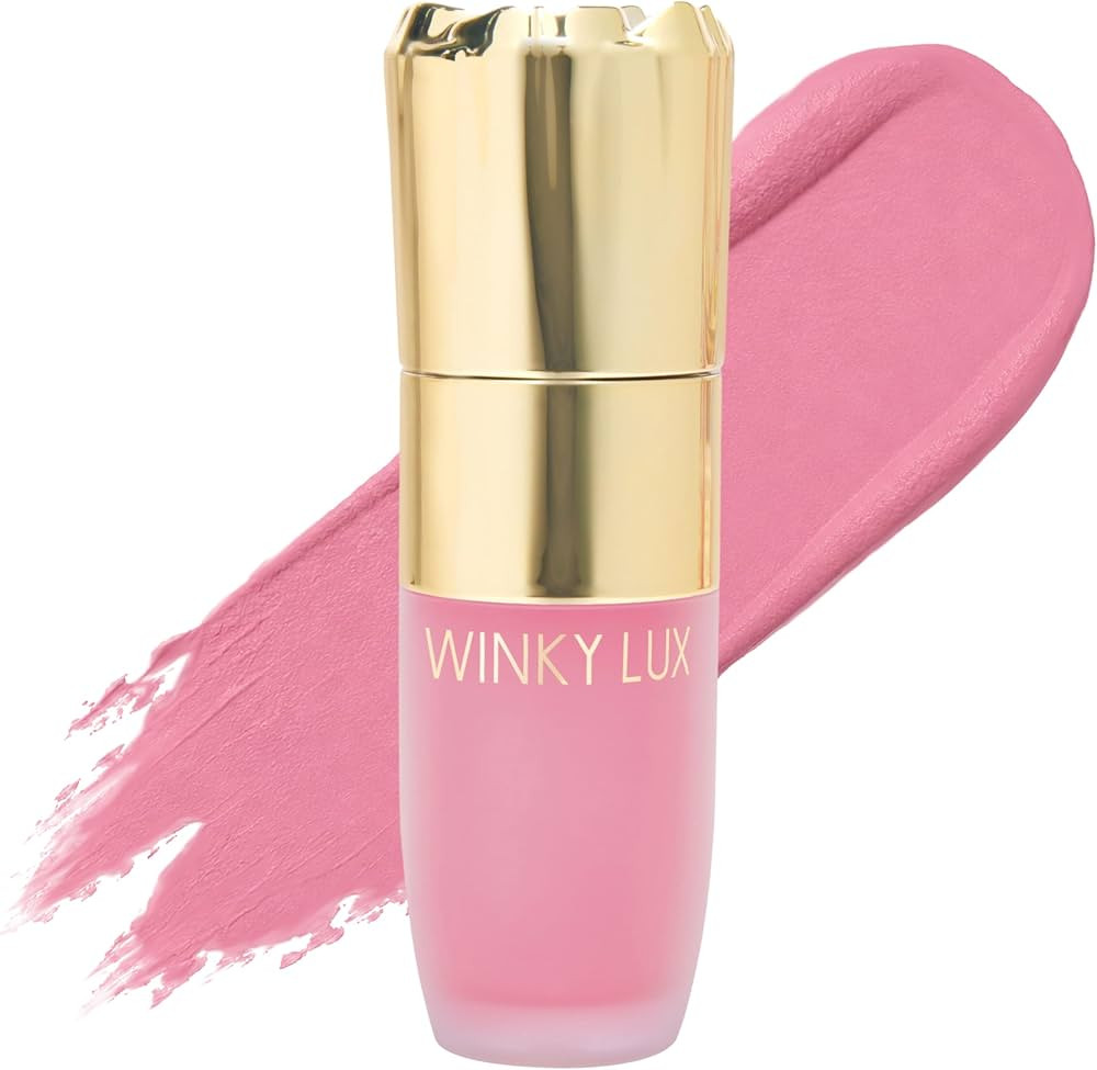 Winky Lux Cheeky Rose Liquid Blush \u2013 Gel-Cream with Buildable Color, Lightweight Velvet Fini... | Amazon (US)