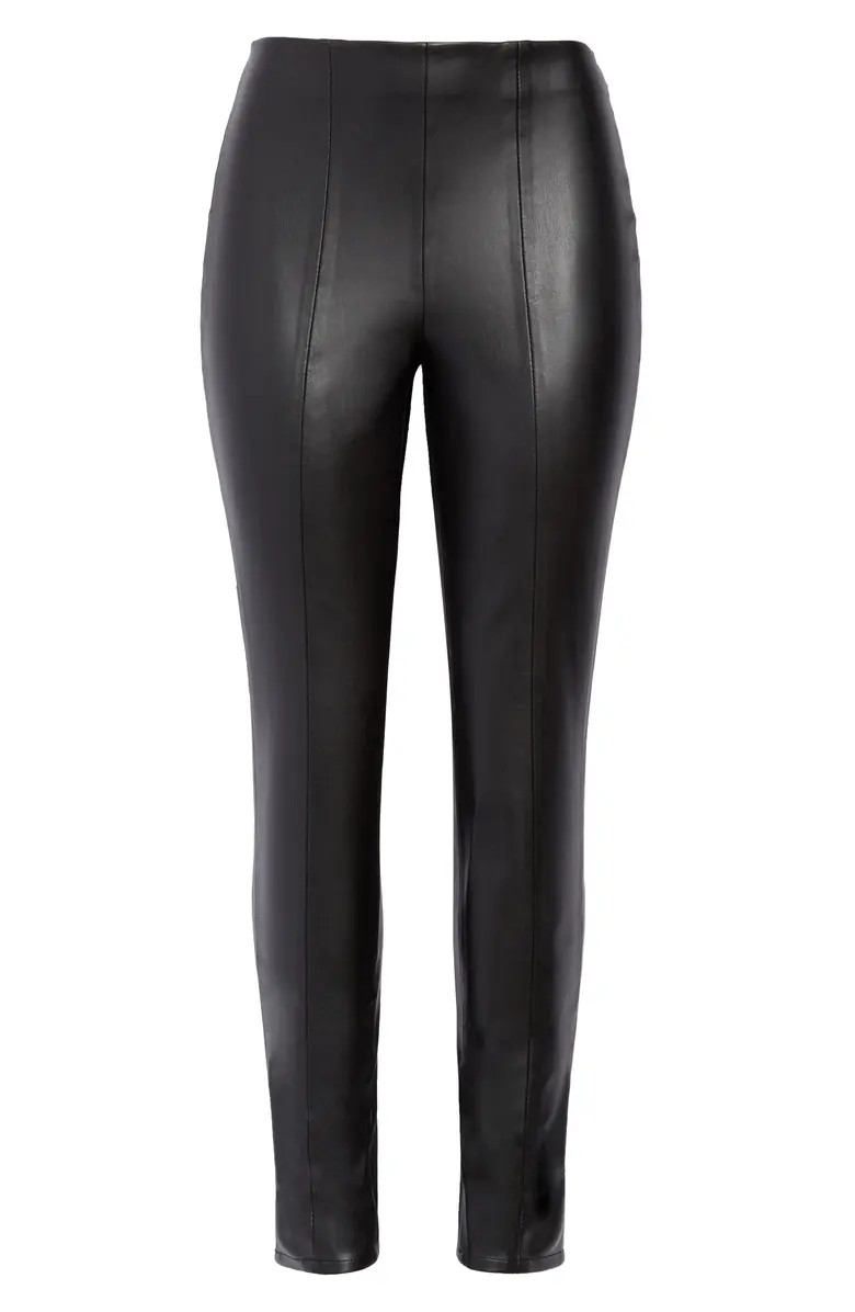 High Waist Faux Leather Leggings | Nordstrom