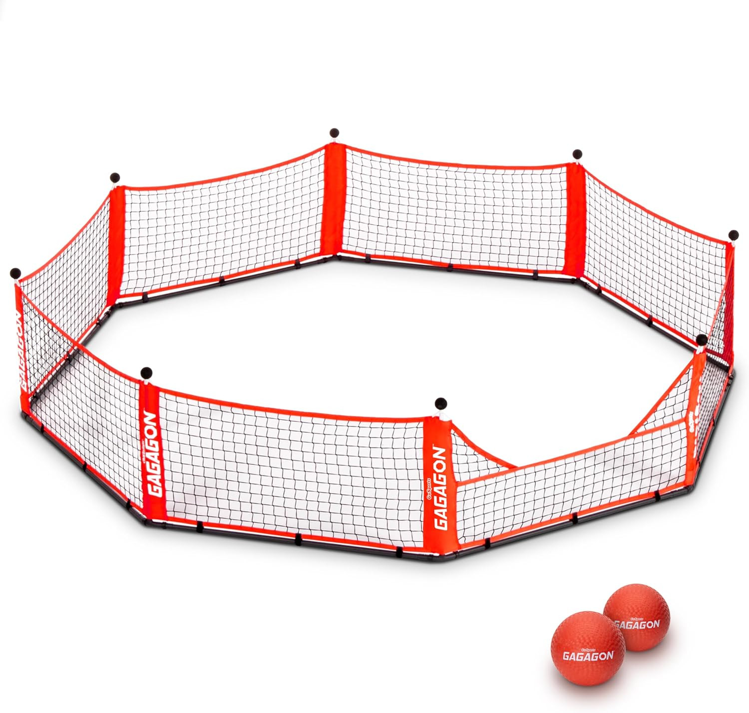 GoSports Gaga Ball Pit – 10 ft, 15 ft or 20 ft Portable Indoor/Outdoor Gagagon Pit for School, ... | Amazon (US)
