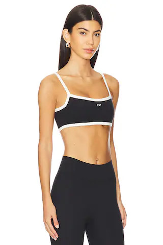 The Micro Bra in Black & Creme | Revolve Clothing (Global)