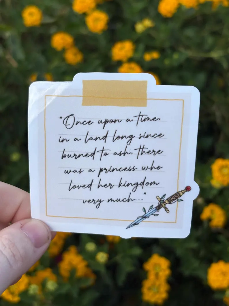 Throne of Glass sticker, Throne of Glass, Throne of Glass Kindle Sticker, Kingdom of Ash Sticker,... | Etsy (US)