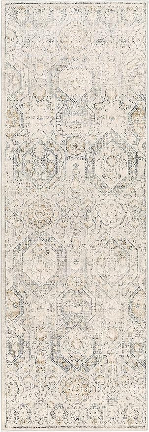 Hauteloom Bluffs Moroccan Farmhouse Living Room Bedroom Dining Room Area Rug - Bohemian Style - B... | Amazon (US)