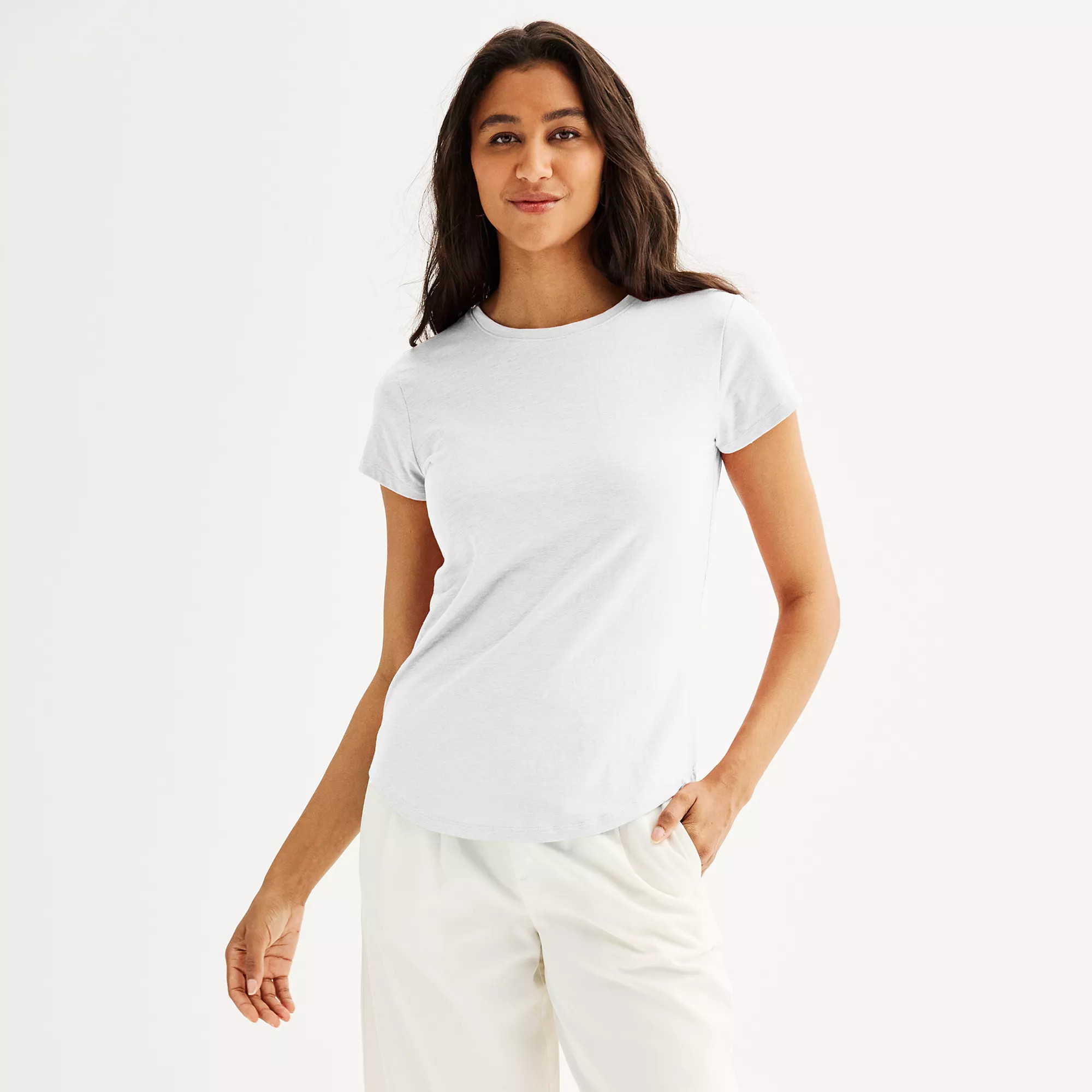 Women's Sonoma Goods For Life® Short-Sleeve Crew Tee | Kohl's