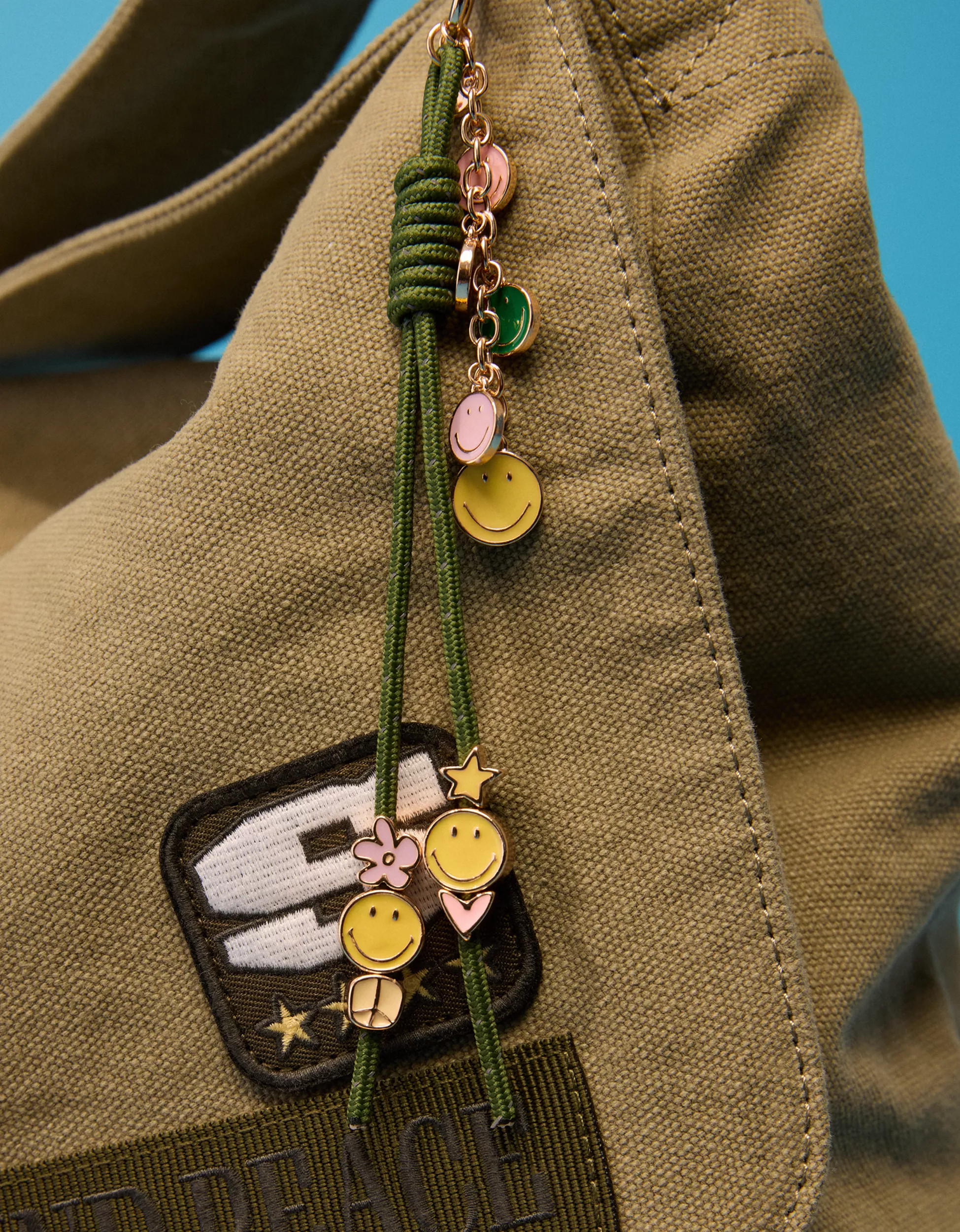 AE | Smiley® Keychain Bag Charm | American Eagle Outfitters (US & CA)