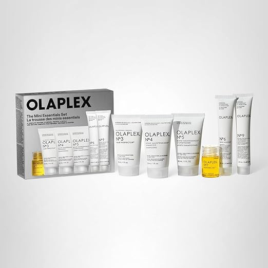 Olaplex Mini Hair Essentials Set: No. 3,4,5,9.6.7, A Healthy Hair Value Set for Instant, Shiny Vi... | Amazon (US)