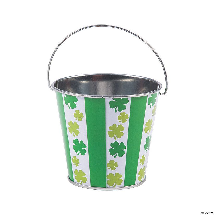 Mini St. Patrick’s Day Pails - 12 Pc. | Oriental Trading Company