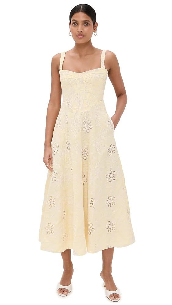 Bardot Women's Lilah Corset Midi Dress | Amazon (US)