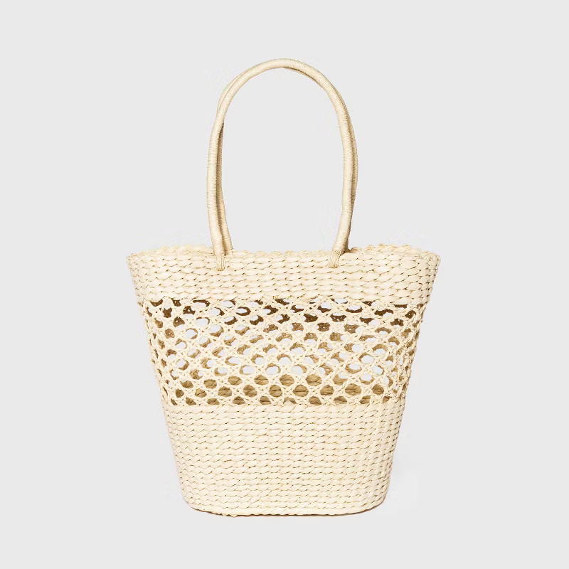 Straw Tote Handbag - Shade & Shore™ | Target