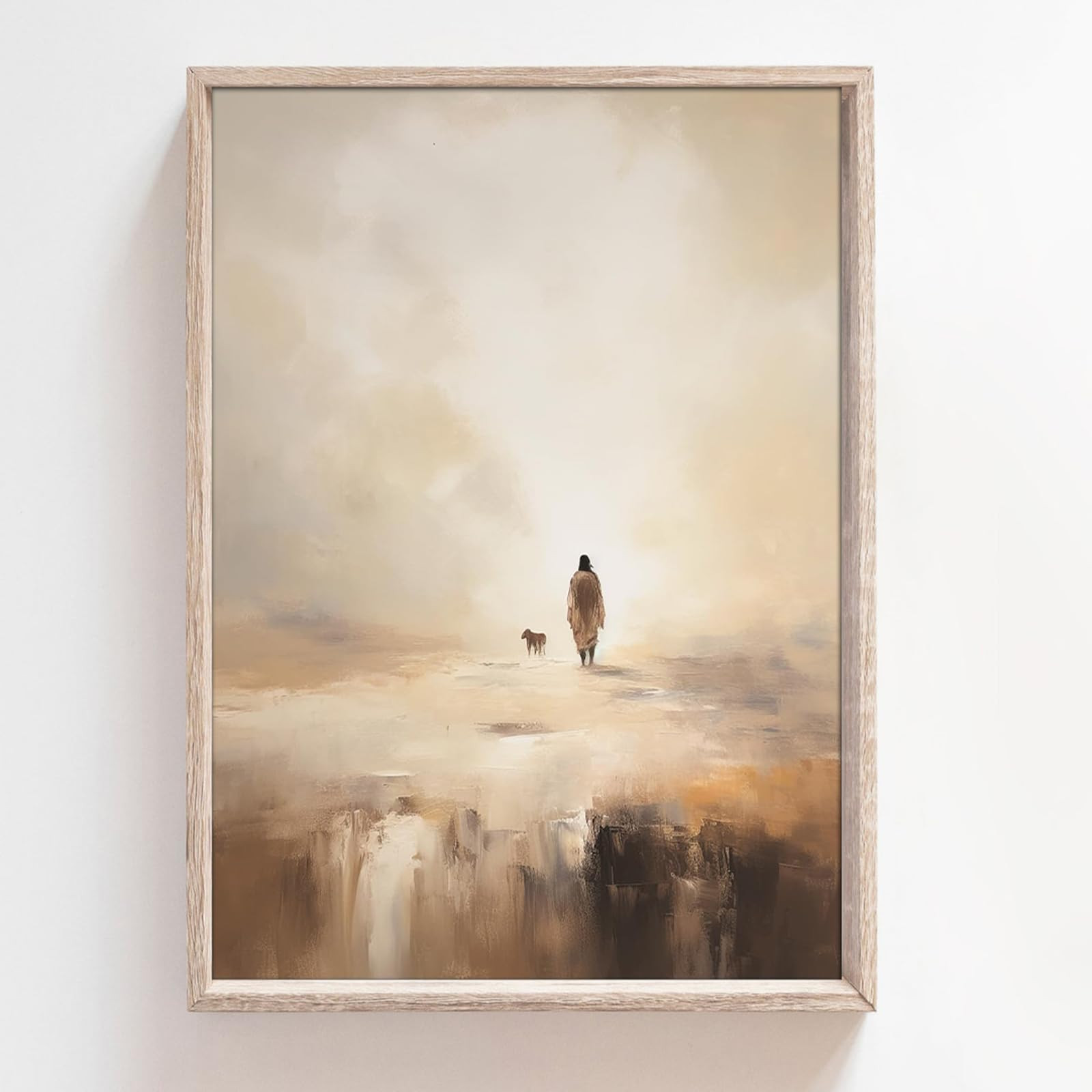 Scripture Wall Art Religious Wall Decor Jesus Art Pictures for Wall Posters for Bedroom Parable o... | Amazon (US)