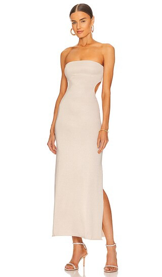 x REVOLVE Mambo Midi Dress in Cristal | Revolve Clothing (Global)