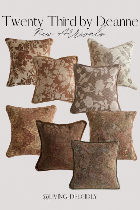 The new Renaissance collection at Twenty Third by Deanne✨All are reversible to give a different look & also come in lumbar sizes!

Decorative Throw Pillows | Tapestry Pillow Covers

#LTKHome